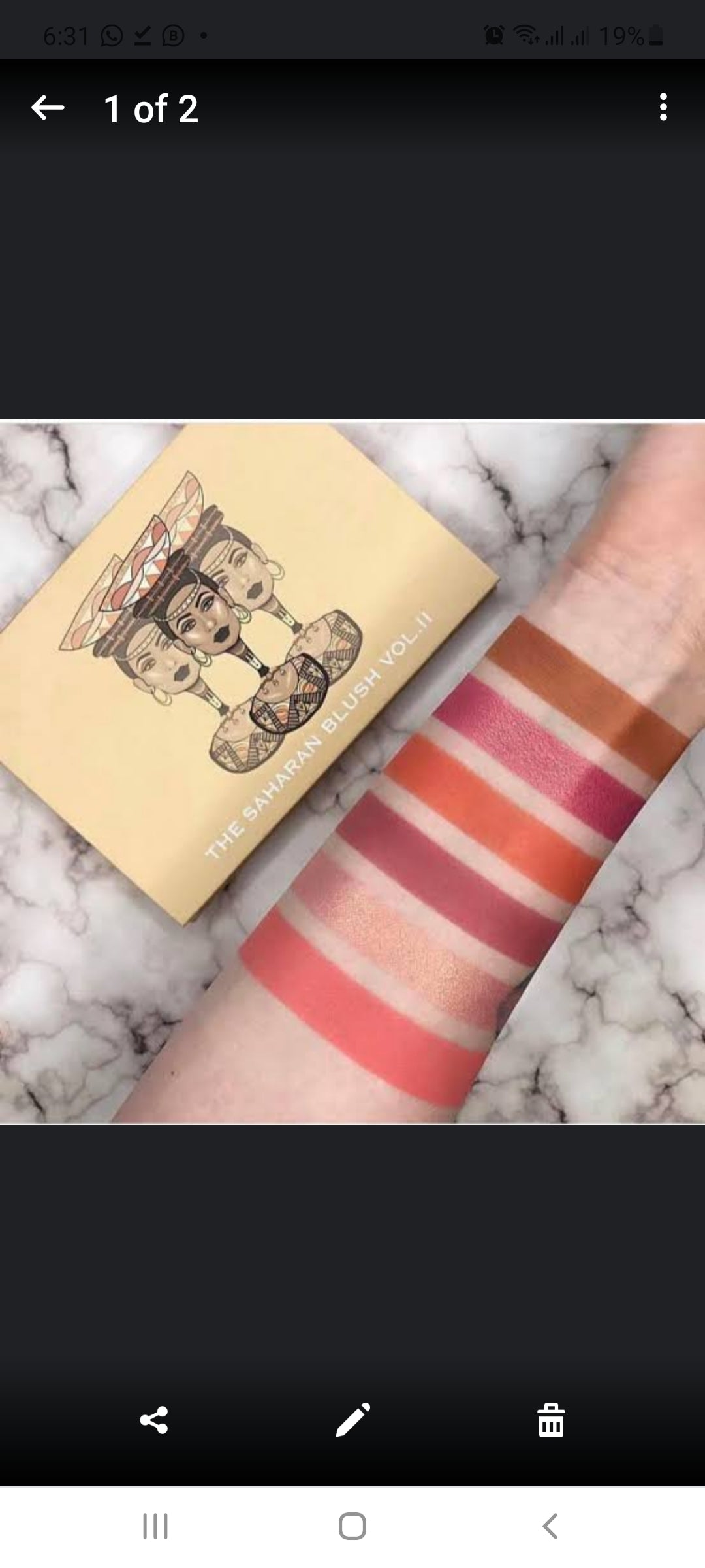The Saharan Blush Palette Volume II