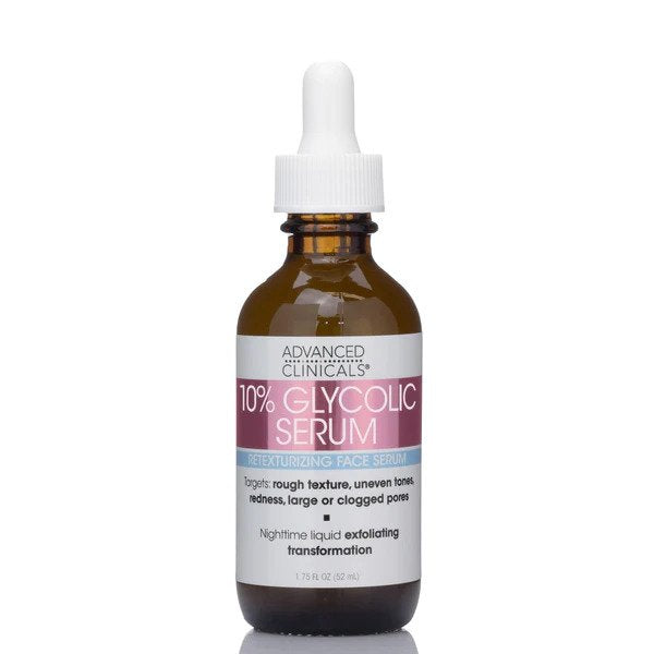 Advanced Clinicals 10% Glycolic Acid Serum 52ml