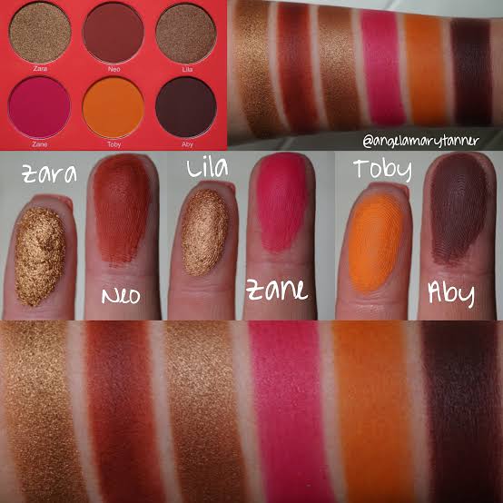 Juvias The Saharan Blush Palette Volume I