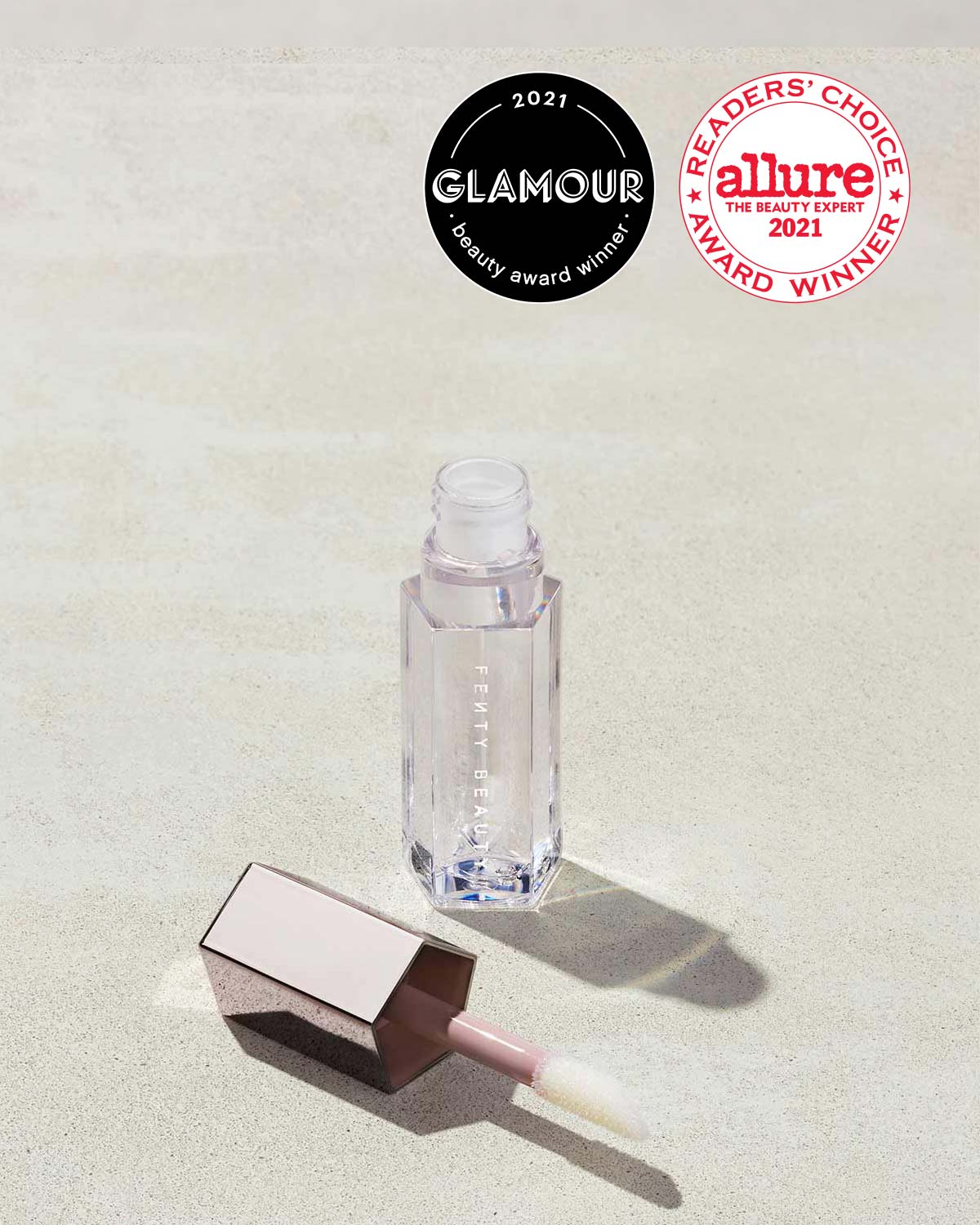 FENTY BEAUTY GLOSS BOMB UNIVERSAL LIP LUMINIZER GLASS SLIPPER 9ml