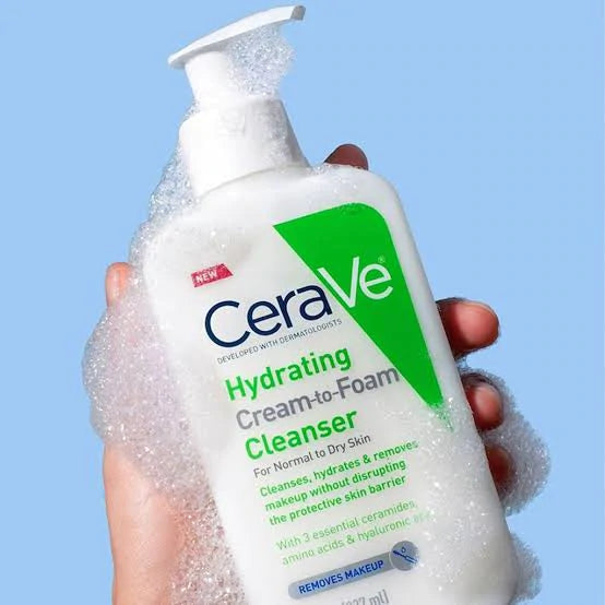 Cerave Cream To Foam Cleanser 473 ml