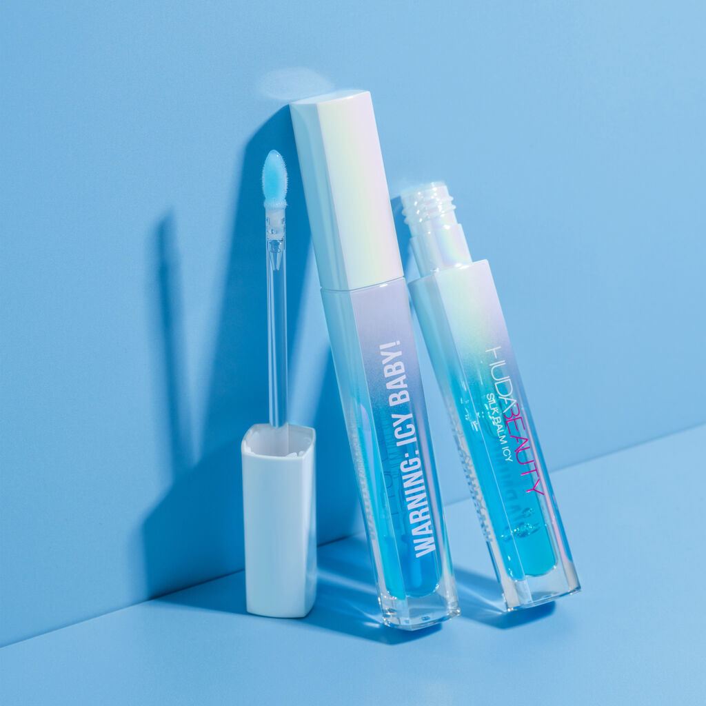 Huda beauty Silk Balm Icy Cryo-Plumping Lip Balm