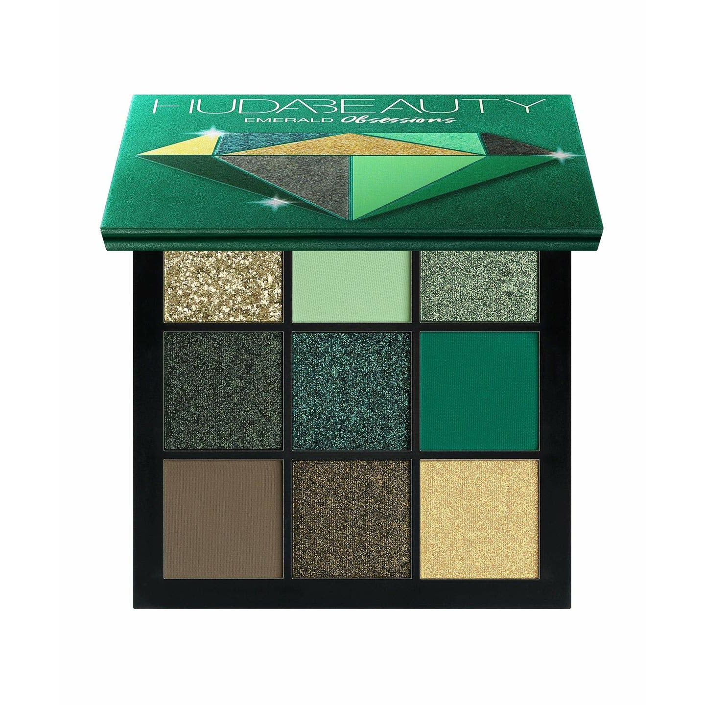 HUDA BEAUTY Emerald Obsessions Palette