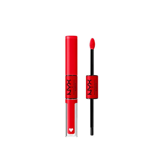 Nyx Shine Loud Lipstick Rebel In Red
