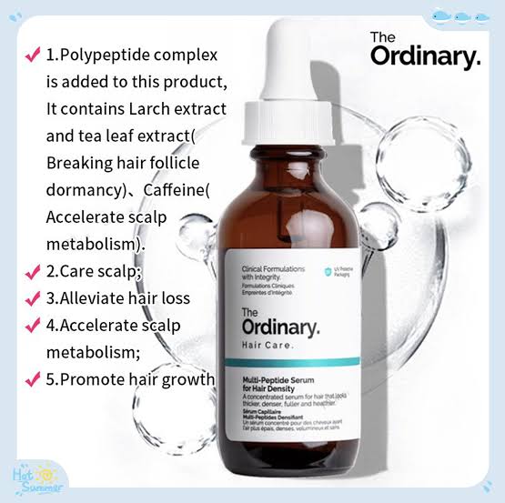 Multi-Peptide Serum for Hair Density
