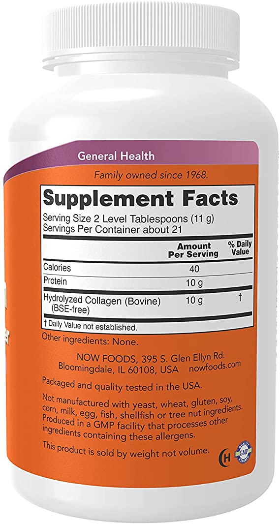 Now Foods Collagen Peptide Powder