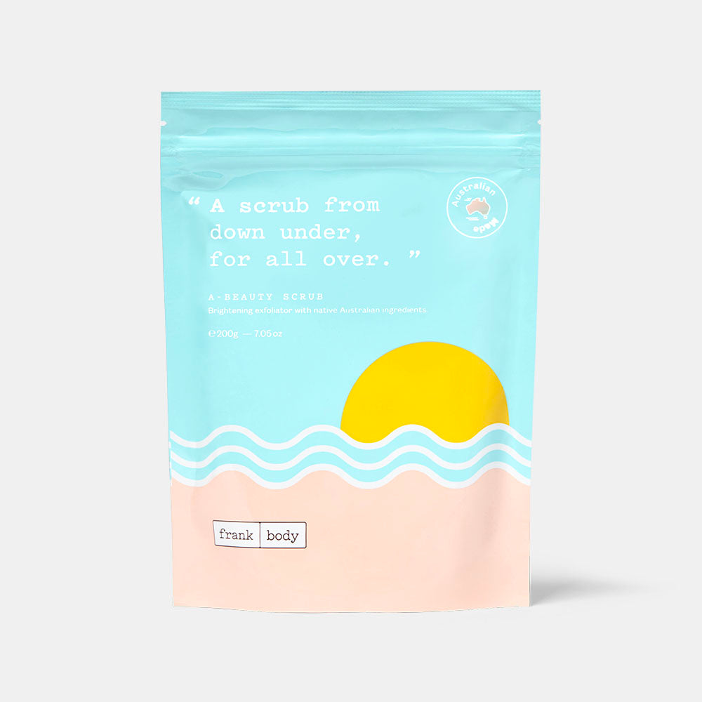 A-BEAUTY SCRUB FRANK BODY brightening exfoliater