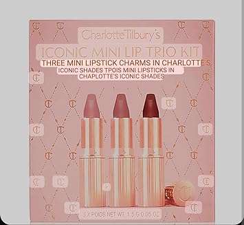 Charlotte Tilbury Mini Lip Trio: Pillow Talk, No Shame