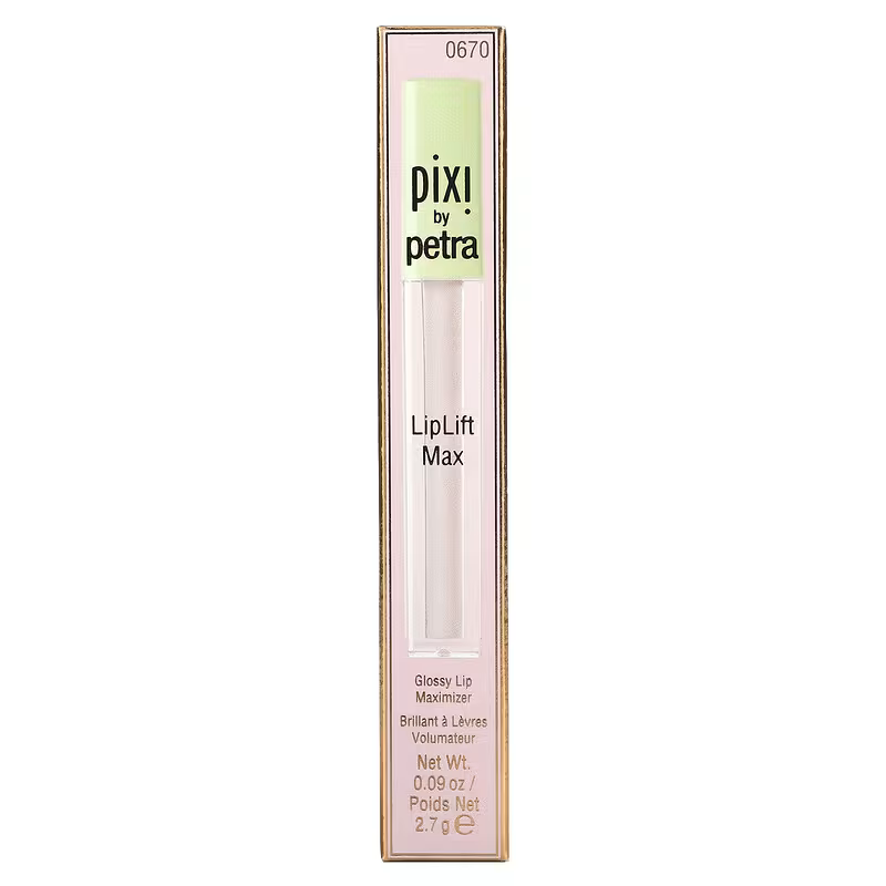 Pixi Beauty, LipLift Max, Glossy Lip Maximizer, 0670 Petal Ice, 0.09 oz (2.7 g)