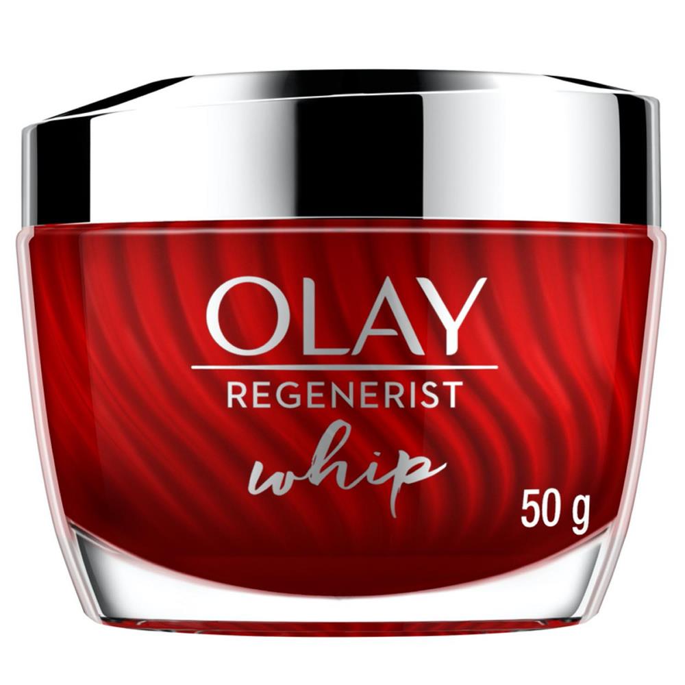 Olay Regenerist Whip Lightweight Face Moisturizer Without Greasiness with Hyaluronic Acid 48g