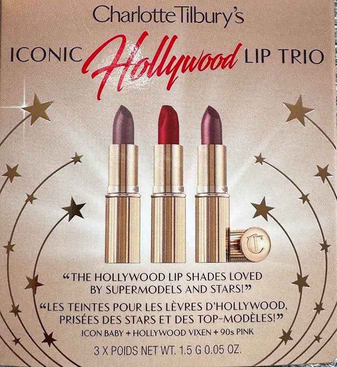 Charlotte Tilbury Iconic Hollywood Lip Trio