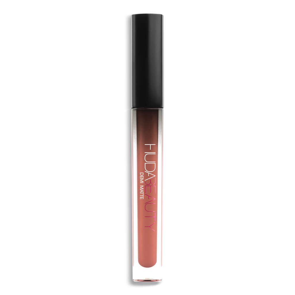 Huda Beauty- Demi Matte Cream Liquid Lipstick - Mogul