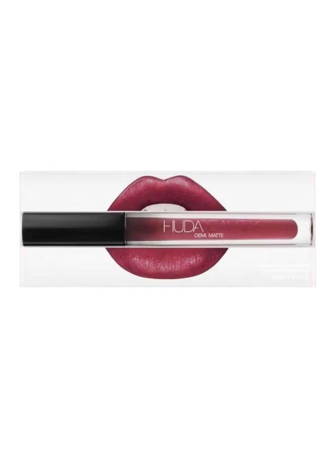 Huda Beauty - Demi Matte Cream Lipstick Lady Boss