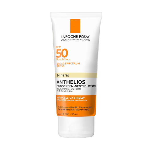 La Roche Posay Anthelios Spf 50 Gentle Lotion Mineral Sunscreen 90ml