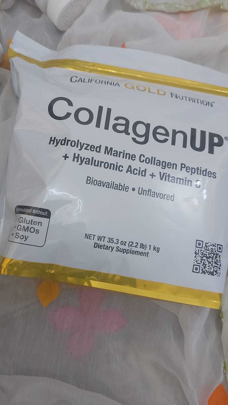 GOLD CALIFORNIA MARINE COLLAGEN WITH HYLARUNIC ACOD AND VIATAMIN C   200 days supply