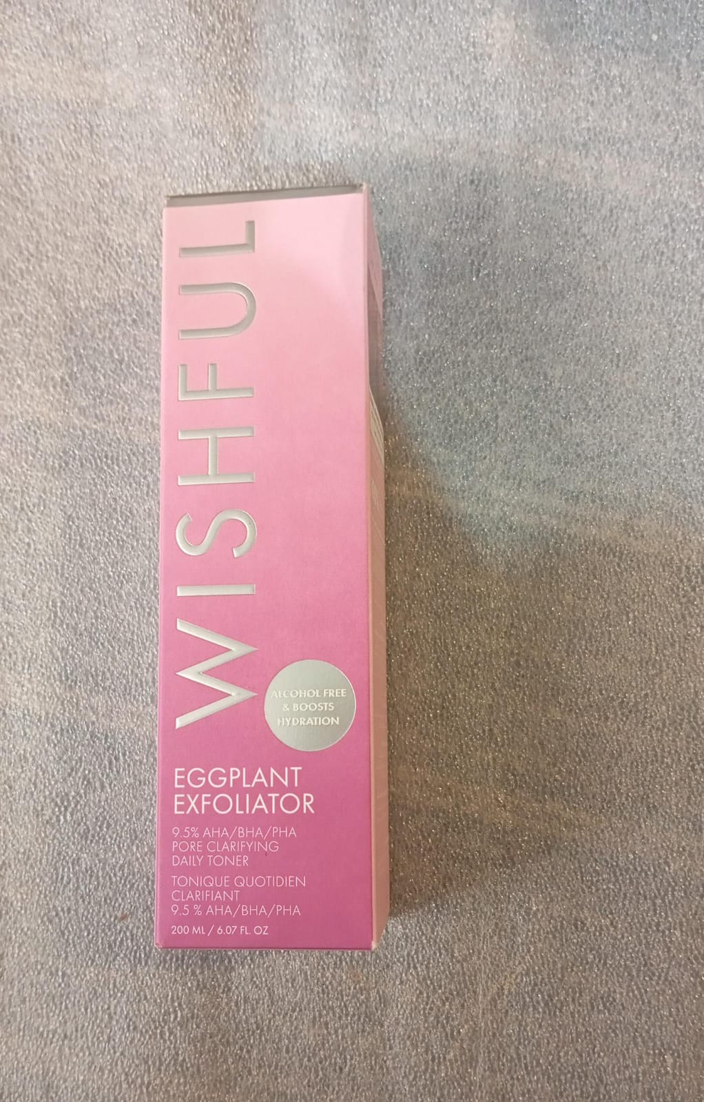 WISHFUL EGGPLANT EXFOLIATING TONER