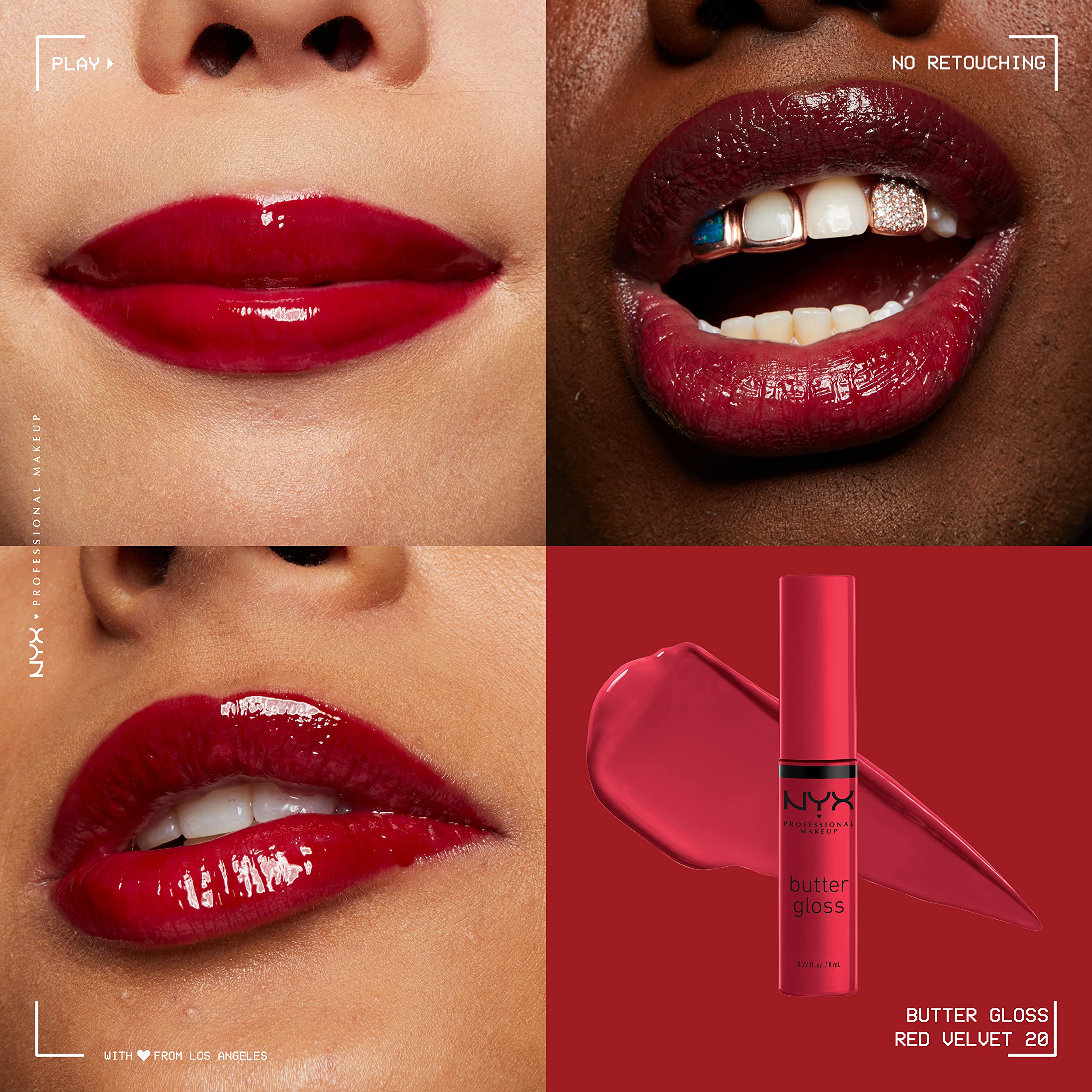NYX BUTTER GLOSS red velvet