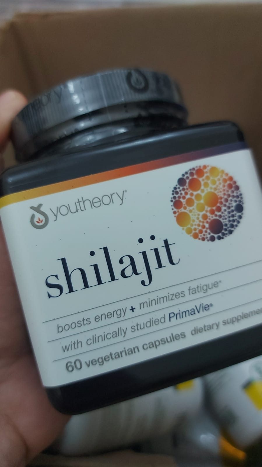 Yotheory shilajit supplements 60 vegan capsules
