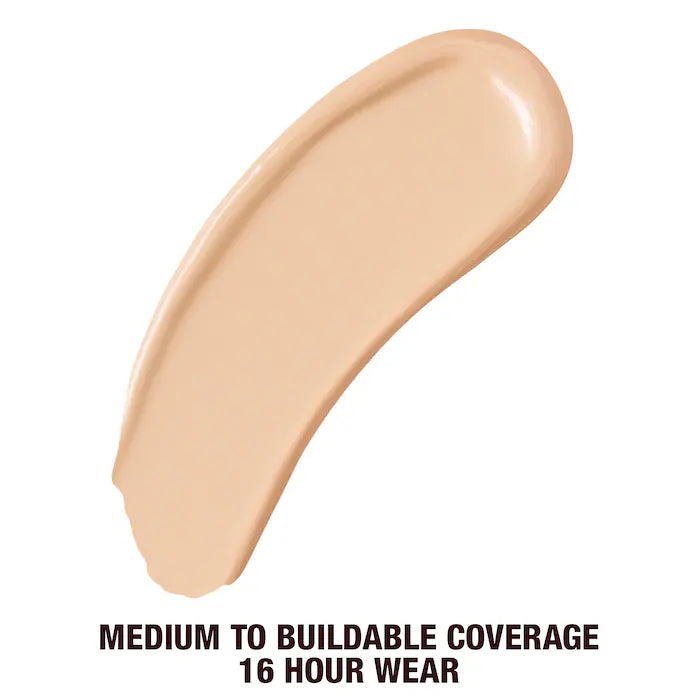 Charlotte Tilbury Beautiful Skin Medium Coverage Liquid Foundation with Hyaluronic Acid