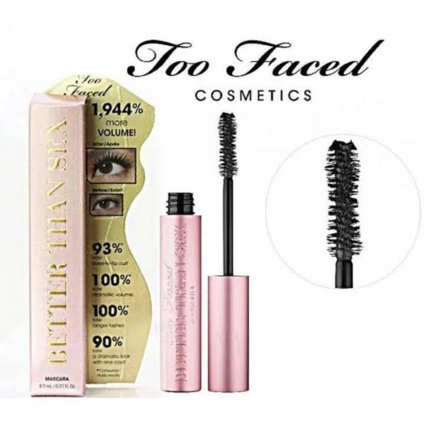 Benefit Better Than Sex Volumizing Mascara

Dramatic Volume & Longer Lashes

NET WT. 0.27 OZ. / 8.0 mL